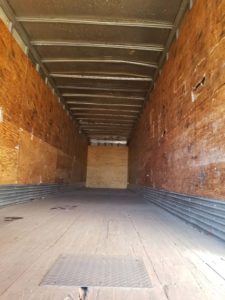 Semi-trailer interior