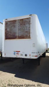 Warehouse Options Used Semi Trailer for Sale