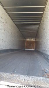 Warehouse Options Used Semi Trailer for Sale