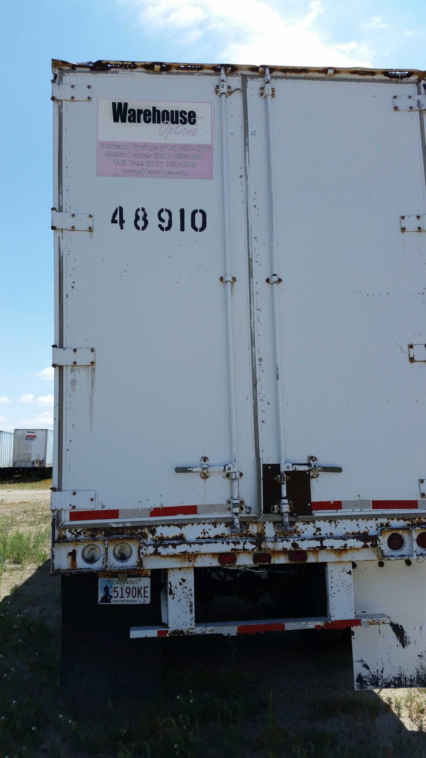 1978 STOUGHTON 48-foot Semi-Trailer - $3,000 | Warehouse Options image 3