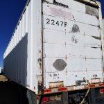 semi-trailer back