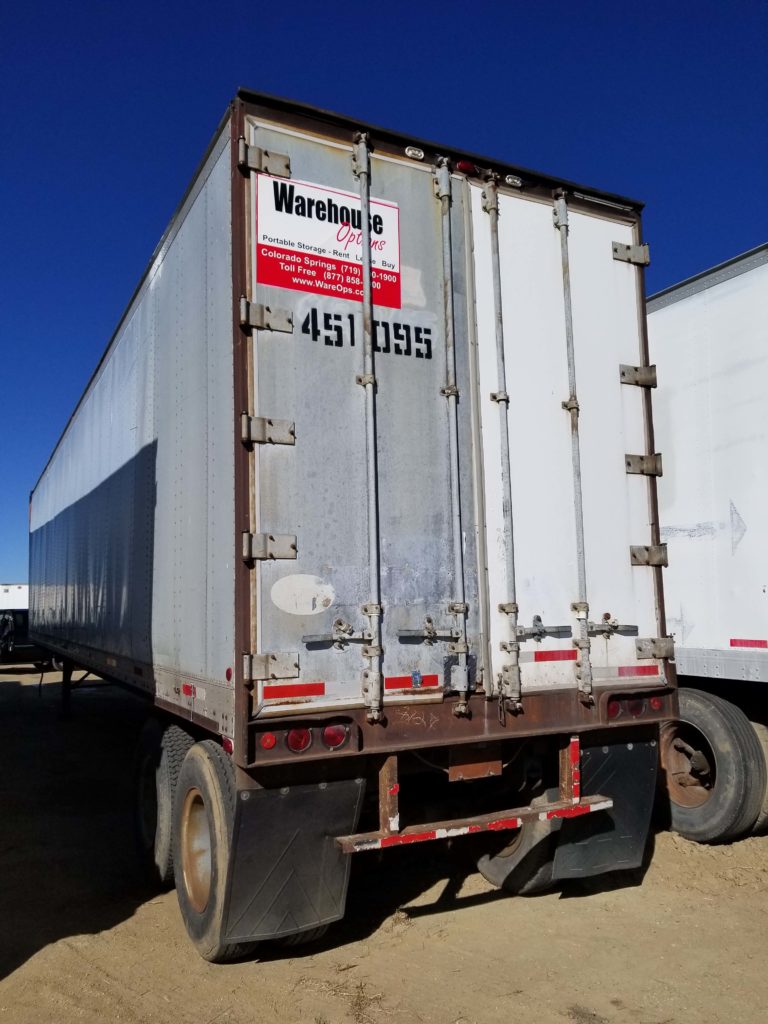 SOLD *** 1980 DORSEY 45-foot Semi-Trailer – $2,400 – Warehouse Options