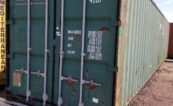 storage container door