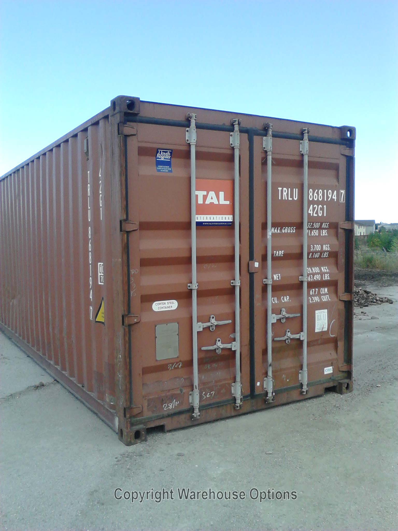 SOLD***40foot Storage Container 4,800 Warehouse Options