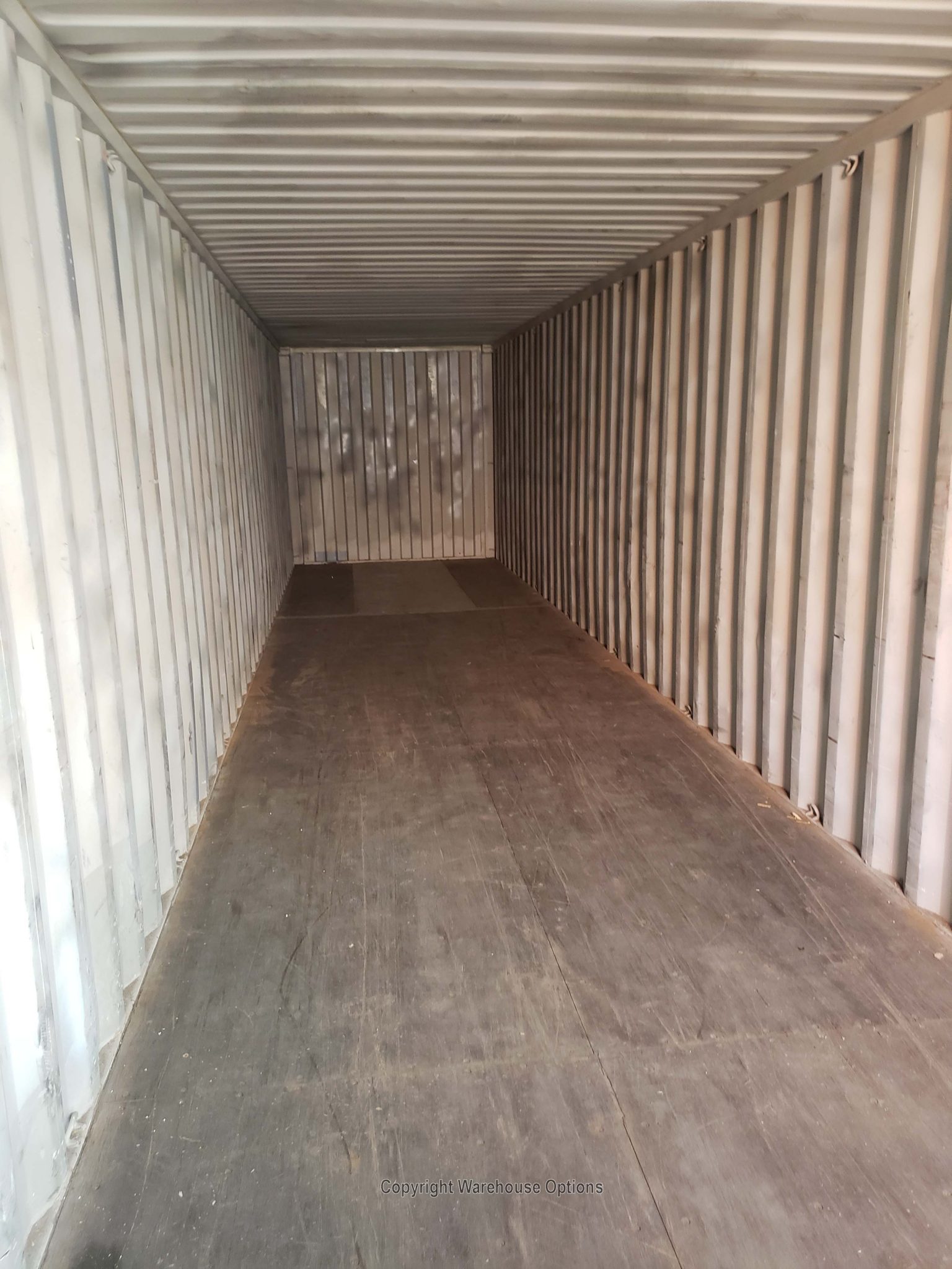 SOLD *** 40-foot Storage Container – $3,900 – Warehouse Options