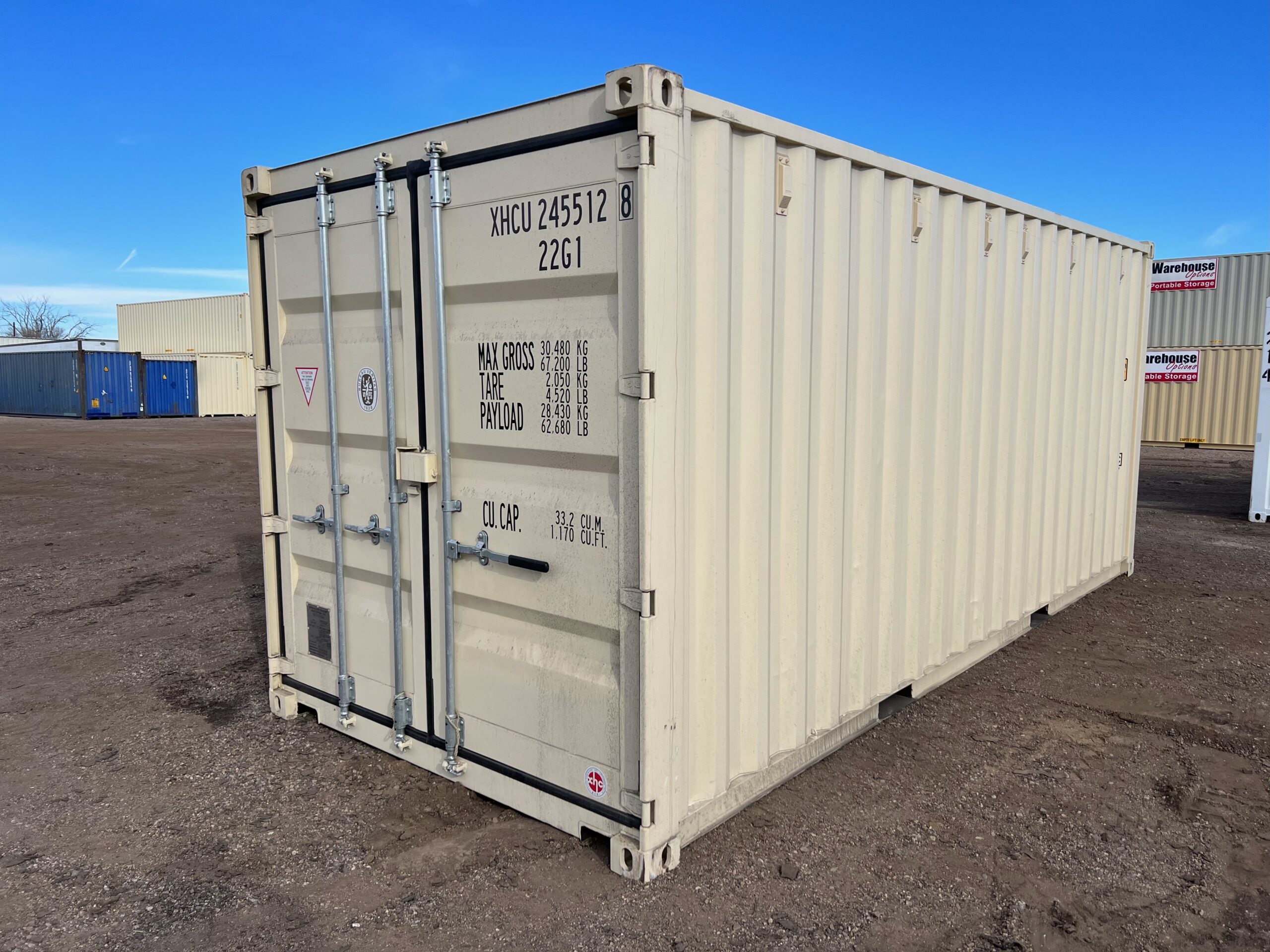 12 Foot wide shipping container