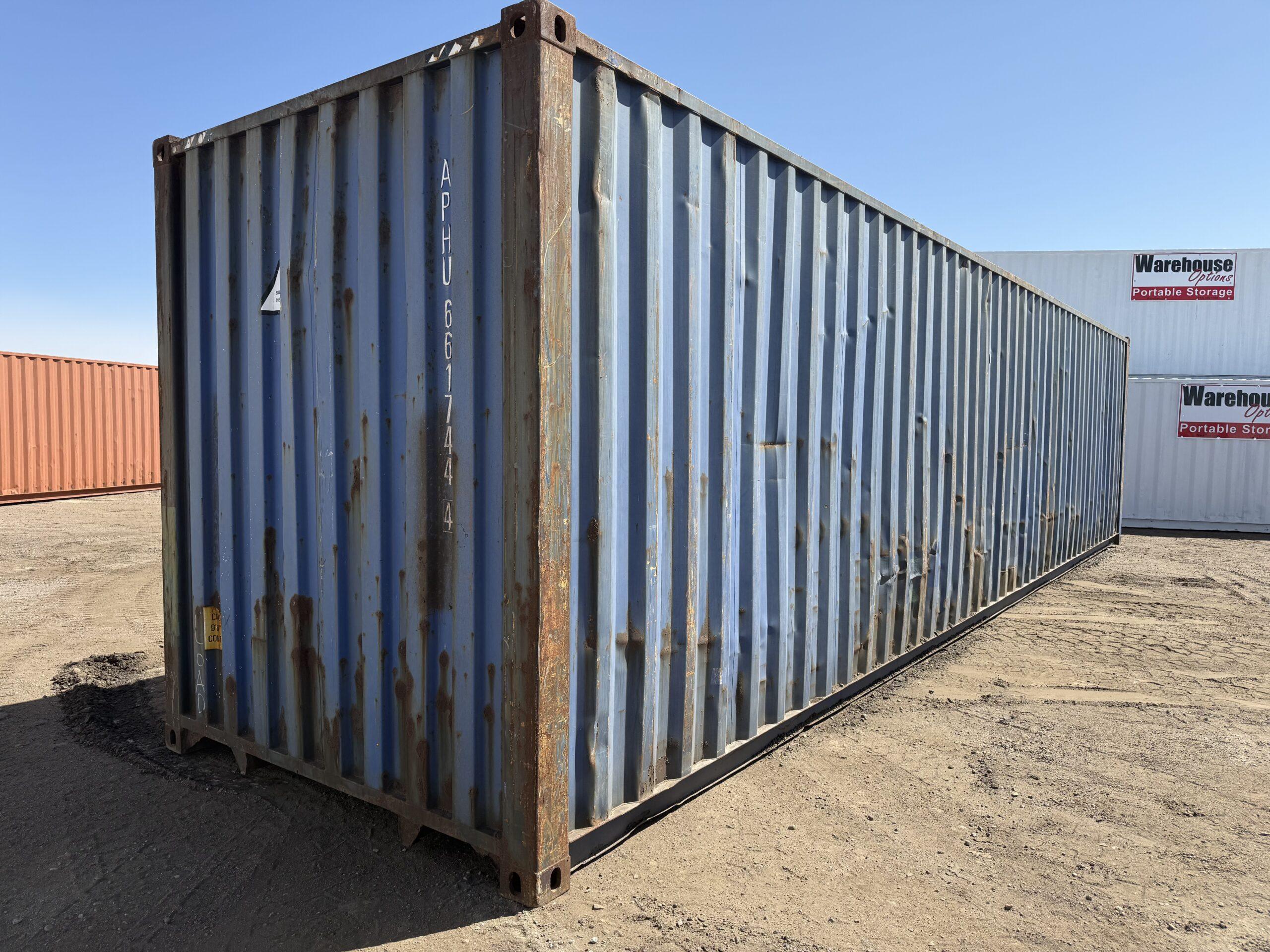 40-foot Storage Container C1491-HC Back