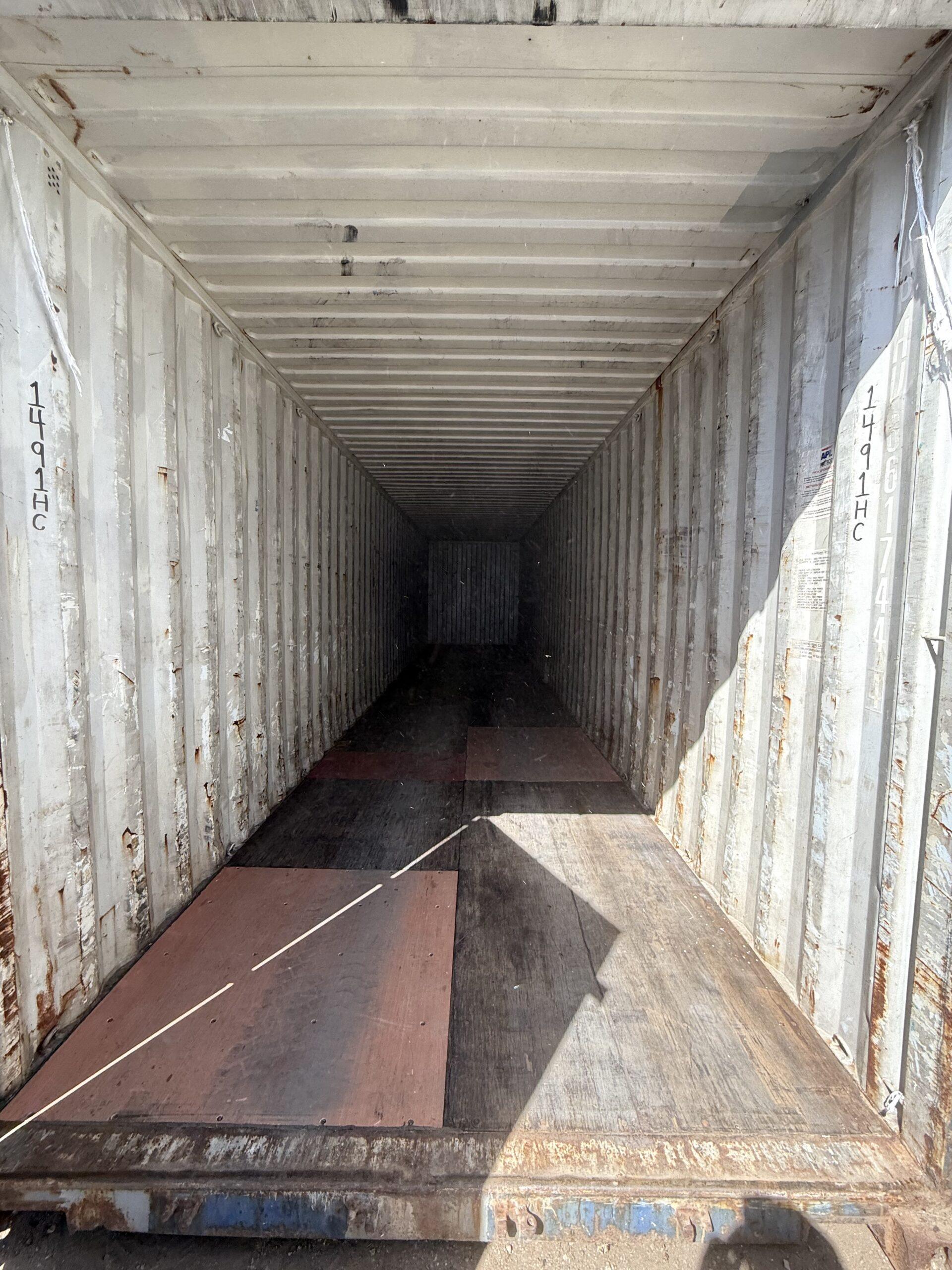 40-foot Storage Container C1491-HC Floor