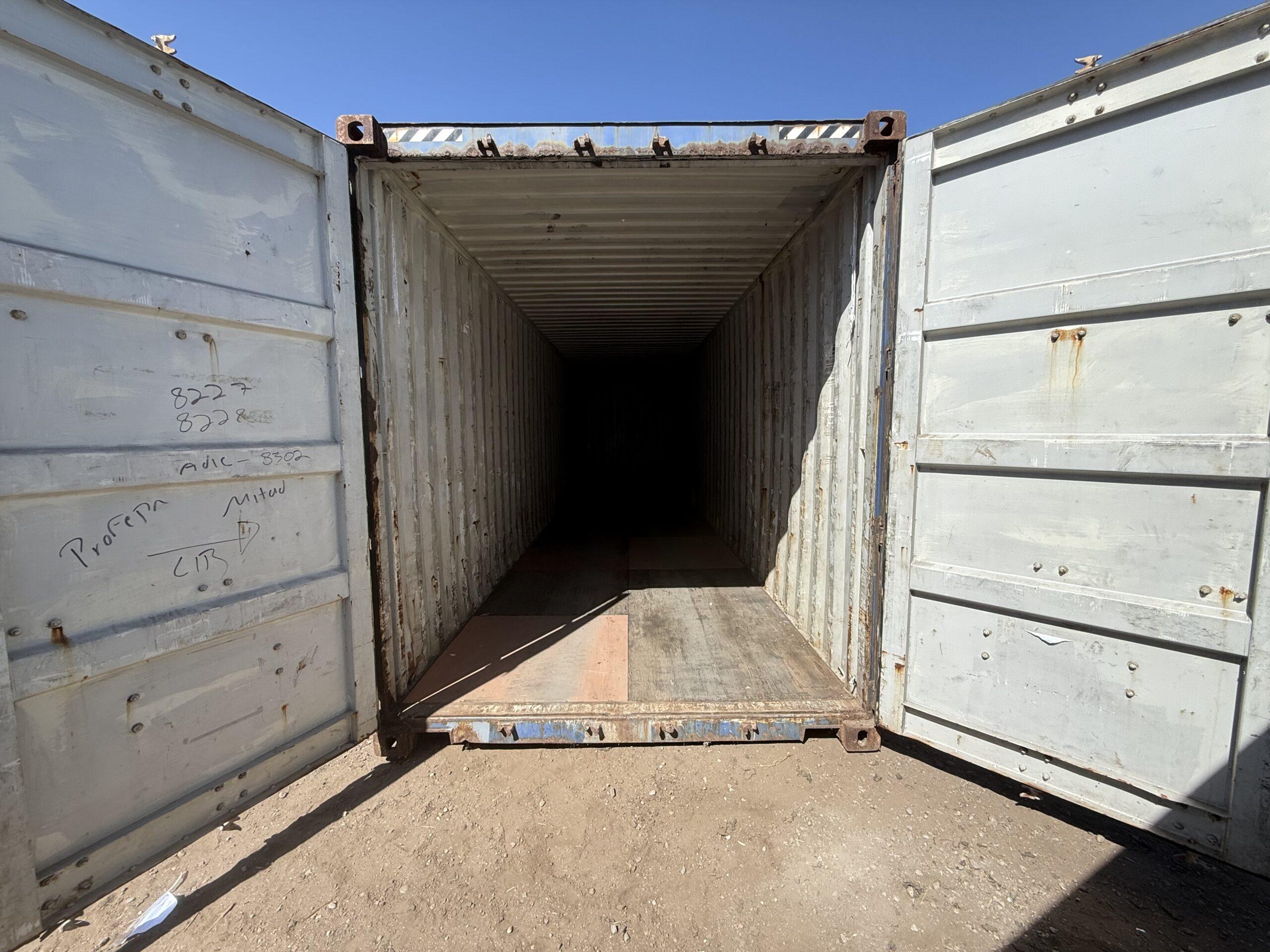 40-foot Storage Container C1491-HC Inside