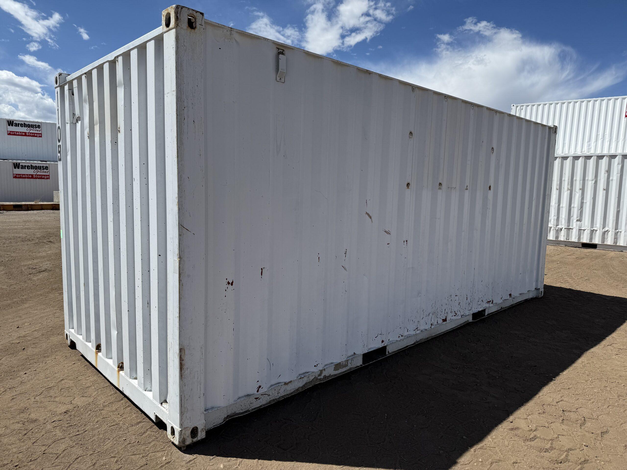 20-Foot Storage Container Back
