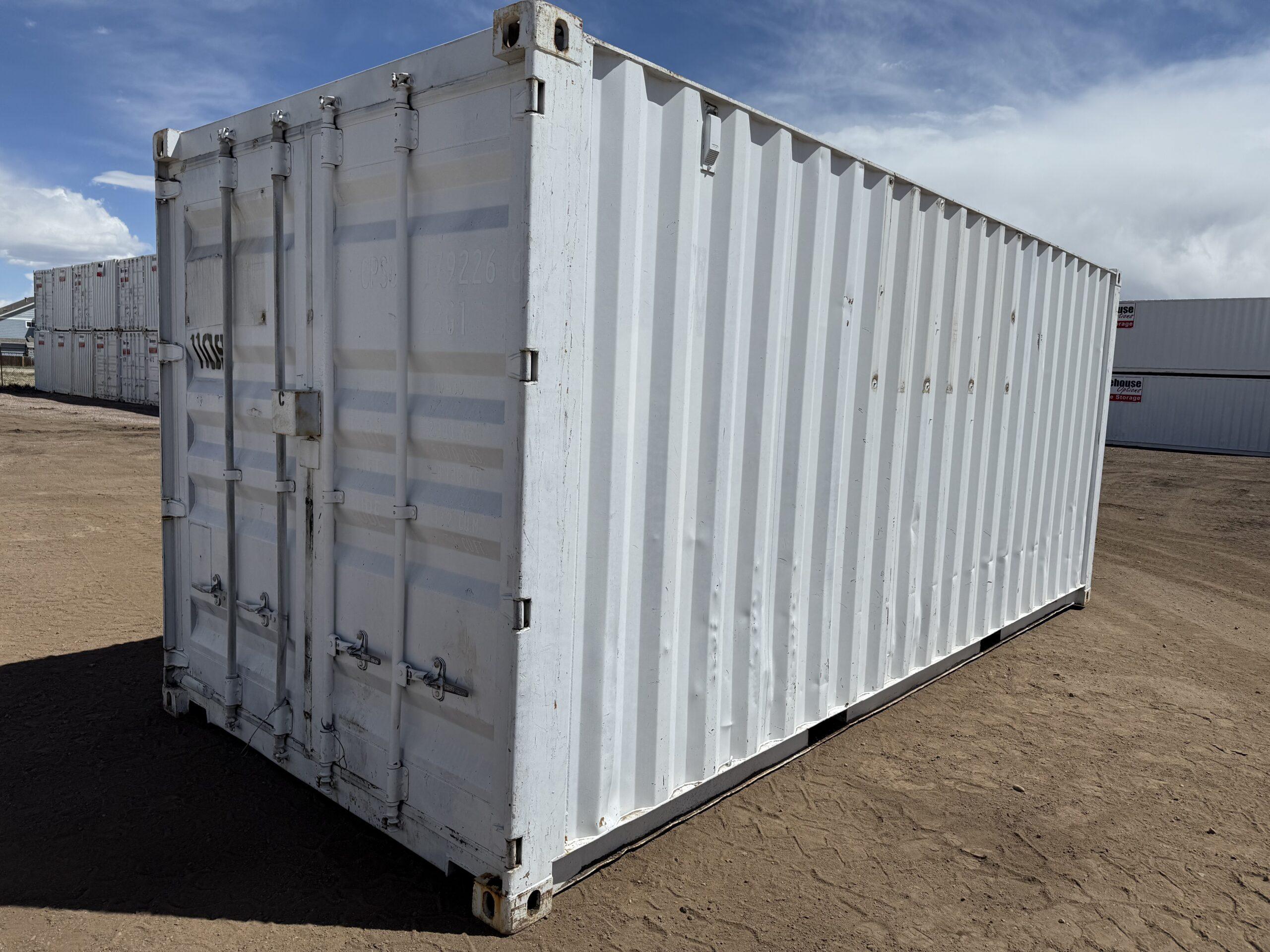 20-Foot Storage Container Front