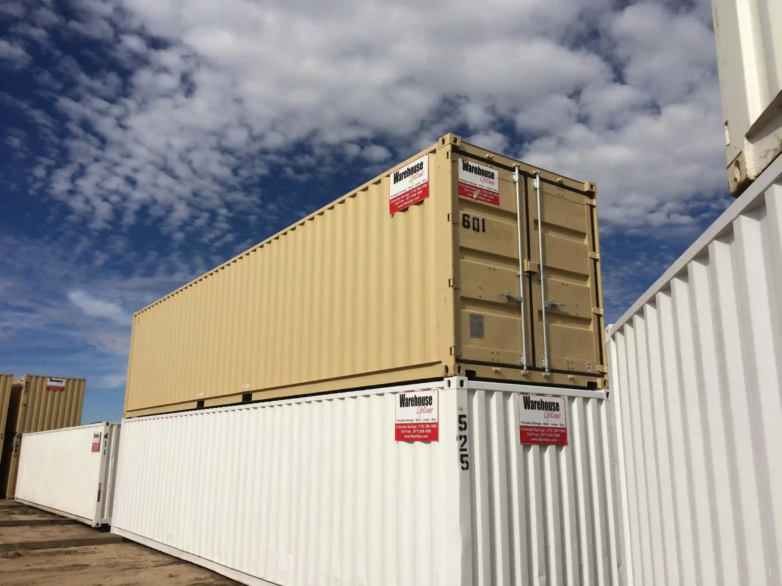 Warehouse Options Service Areas in Southern Colorado